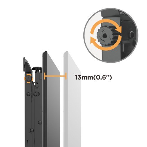 Universal Vesa Wall-Mount bracket Push Out