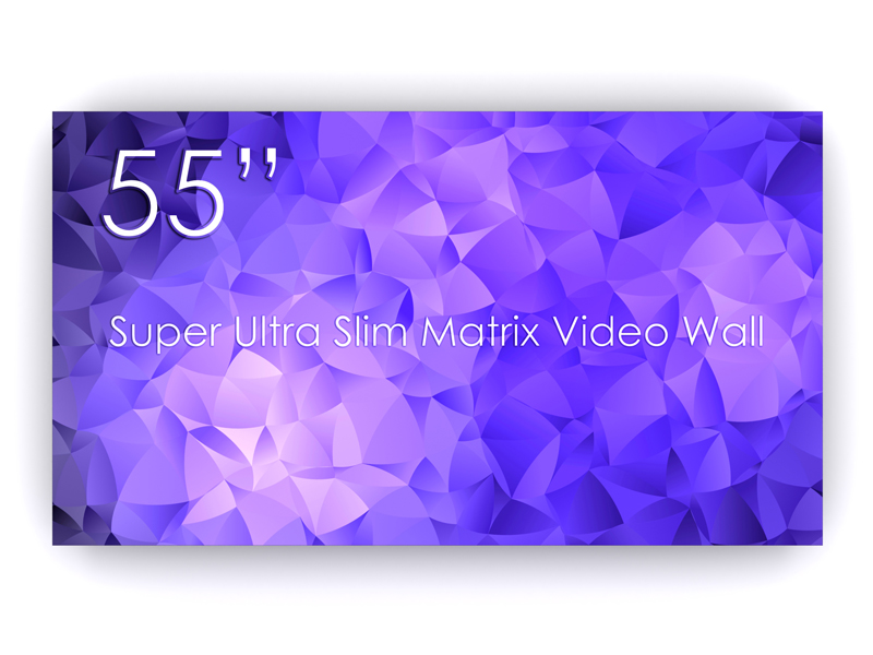 SWEDX 140 cm (55 Zoll) Super Ultra Matrix Videowand LED
