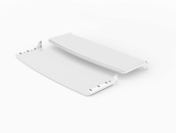 SWEDX Lamina 40" Front/Back Shelf - White