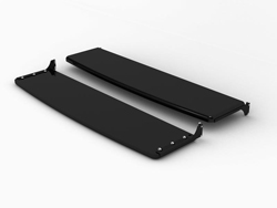 SWEDX Lamina 50" Front/Back Shelf - Black