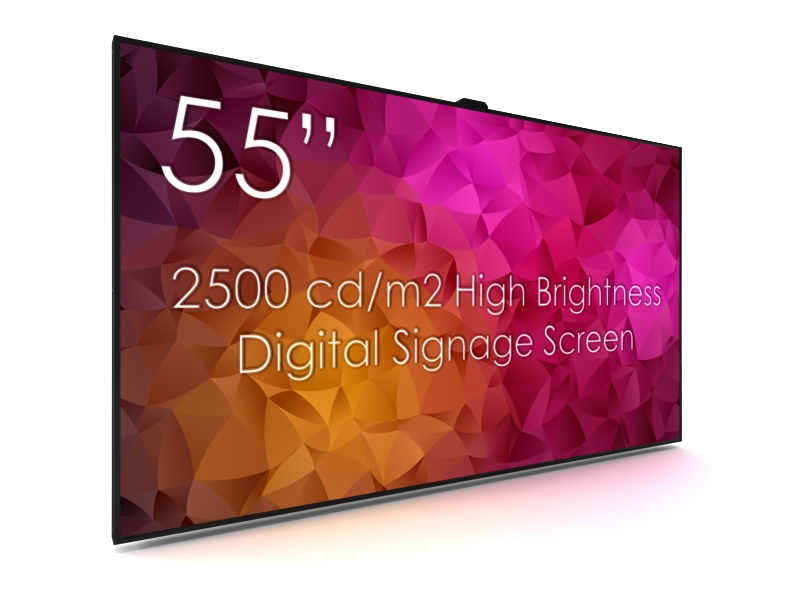 SWEDX 55" High Brightness screen / 2500 cd/m2 / 4K