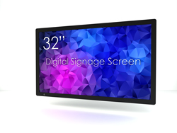 SWEDX 32" Digital Signage screen / 4K in 4K out