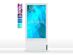 SWEDX Lamina 58" - 4K in 4K out - white